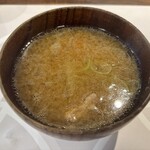 とんかつ 蒼樹 - 豚汁