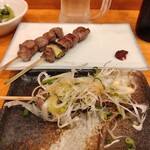 大丸酒場 - バラ、ハラミ、ネギタン