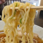 食堂 はせ川 - 美味しい中太麺