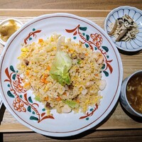 中国菜厨 エスサワダ 新丸ビル店 - エスサワダ　五目炒飯セット