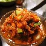 おでん専門店 べんがらや - 刻み野菜。