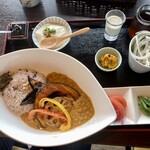 上籾棚田テラス 籾庵 - 和風薬膳カレー　1,700円