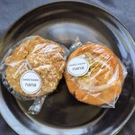 夢の手づくりshop - BAKED GOODS nanaさんのマフィン(紅茶カスタード、レモンチーズ)