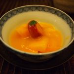 竹屋町 三多 - マンゴと苺の水菓子