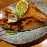 居酒屋 天金 - ブリカマ焼きです。美味。