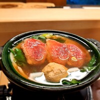 赤坂 菊乃井 - ⚫【強肴】
                「鴨鍋  鴨丸  九条葱  粉山椒」