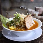 自家製麺 ら～めん かり屋 - もやしら～めん みそバター