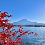 ペーパームーン - 河口湖からの富士