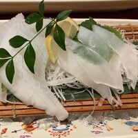 対馬のどぐろとイカ活き造り 博多 魚蔵 都ホテル店 - 