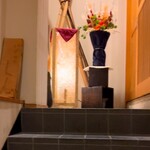 いざかや しん - 玄関装飾もセンス抜群です！(o^^o)