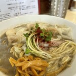 らぁ麺 ひなた - 煮干し ミックスわんたん麺