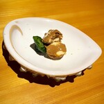 いざかや しん - クリームチーズと醤油の粋なマリアージュです(o^^o)