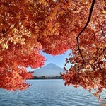 ペーパームーン - 河口湖からの富士