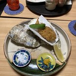 和食料理 和ごころ いなほ - 揚げ物　牡蠣フライ