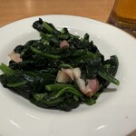 Saizeriya Ion Moru Saku Sakudairaeki Ten - Sautéed Spinach