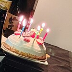 すし おおまさ - フジウのバースデーケーキ