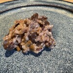 RISTORANTE IL NODO - リゾットは、神奈川県山北町町(小田原の上の方)の茸。