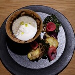 さじこよみ - 菊芋スープ　根菜のマリネ