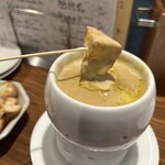 non dà clair - カニみそフォンデュー