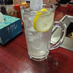 食楽苑 - レモンサワー。