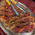 食楽苑 - ハラミ近景。