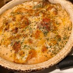 イタリアンバジル - 海老とベーコンのトマトクリームリゾット