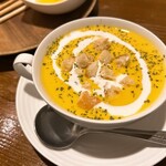 イタリアンバジル - パンプキンスープ