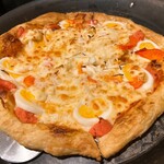 イタリアンバジル - ピザ（明太子、金太郎卵、マヨネーズ）