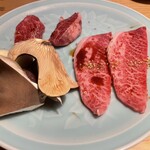 TANAKA YAKINIKU RESTAURANTE - ハラミとカイノミ(？)と焼き野菜