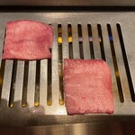 TANAKA YAKINIKU RESTAURANTE - 特上塩タン。
