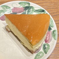 トラットリア セッテ ハイアット リージェンシー 京都 - チーズケーキ　（ケーキセットのうち）
