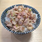 白河手打ち麺 ひかる - まかない丼