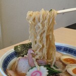白河手打ち麺 ひかる - チャーシューワンタン麺＋味玉、穂先メンマ