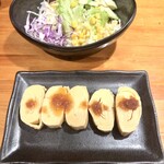 無器用男のざっくり居酒屋 満開 - だし巻き玉子、和風サラダ