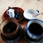 Cafe もりのおとわ - セットの珈琲 2014.05.