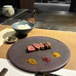 大阪鉄板焼き 神戸牛ステーキ Zin 難波店 - 