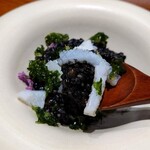 馳走西健一 - 烏賊墨のリゾット