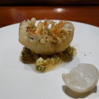 馳走西健一 - 活〆のヒラアジのフリット