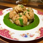 創作料理Ryota  - ・北海道産白子のムニエル　焦がしバターと春菊のソース