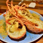 創作料理Ryota  - ・オーダーごとに捌くロブスターと九条ねぎ自家製カラスミのオイルスパゲティーニ