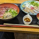 博多ごまさば屋 - 魚尽くしの定食、到着❗️