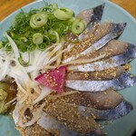 博多ごまさば屋 - 関サバとどっちが美味い❓️よう分からんけど、この時期の真サバは脂が乗ってて美味い❗️