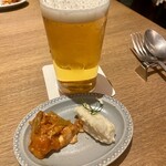 Uottoria TOSCANA - お通し　ラタトゥイユ&ポテサラ