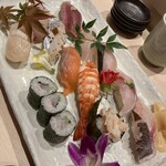 喰い切り鮨 のぶ - にぎり鮨大盛￥1,300