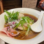 麺処 まがり鶏 - 醤油そば 特製