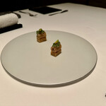 カンテサンス - 鱒、ピスタチオ