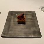 カンテサンス - アボカド、雌のタラバガニ、トマト、クルトン