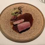 カンテサンス - 仔羊、ちりめんキャベツ