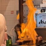 同心亭 - 素晴らしい光景！こちらの上ハラミは600g