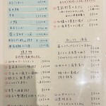 しおて - メニュー①（2024.12）